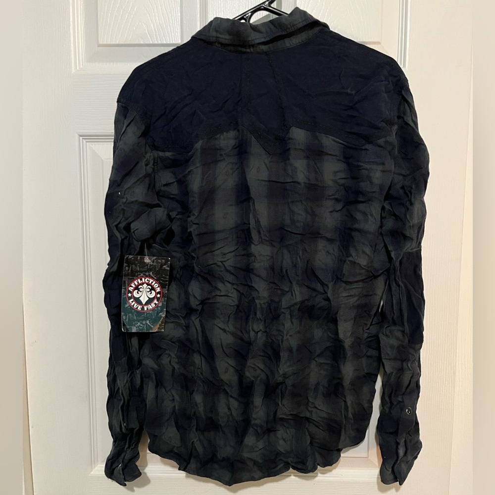 Affliction Flannel - Picture 2 of 2